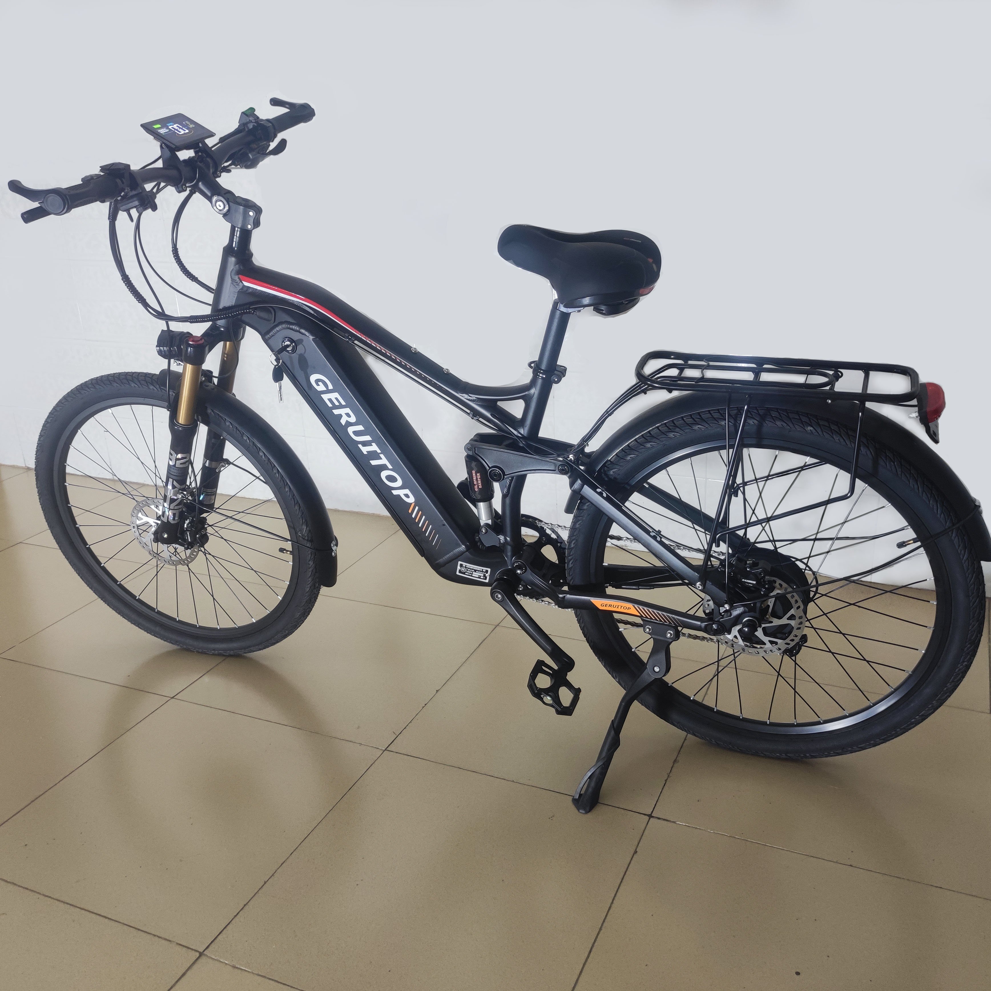 1000W Electric mountain Bike 52V 21Ah 21speed 27.5x2.4 Bearing suspension Oil Brake 65Kmh Aluminum Alloy frame fast Road ebike