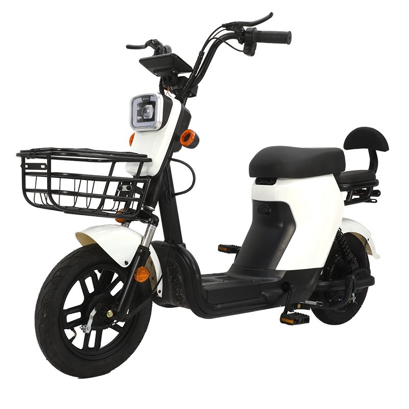 Electric City Leisure Pedal Scooter Brushless Motor 350W/500W Sport E-bikes 48V/20AH Electric Bicycle With Comfortable Saddle