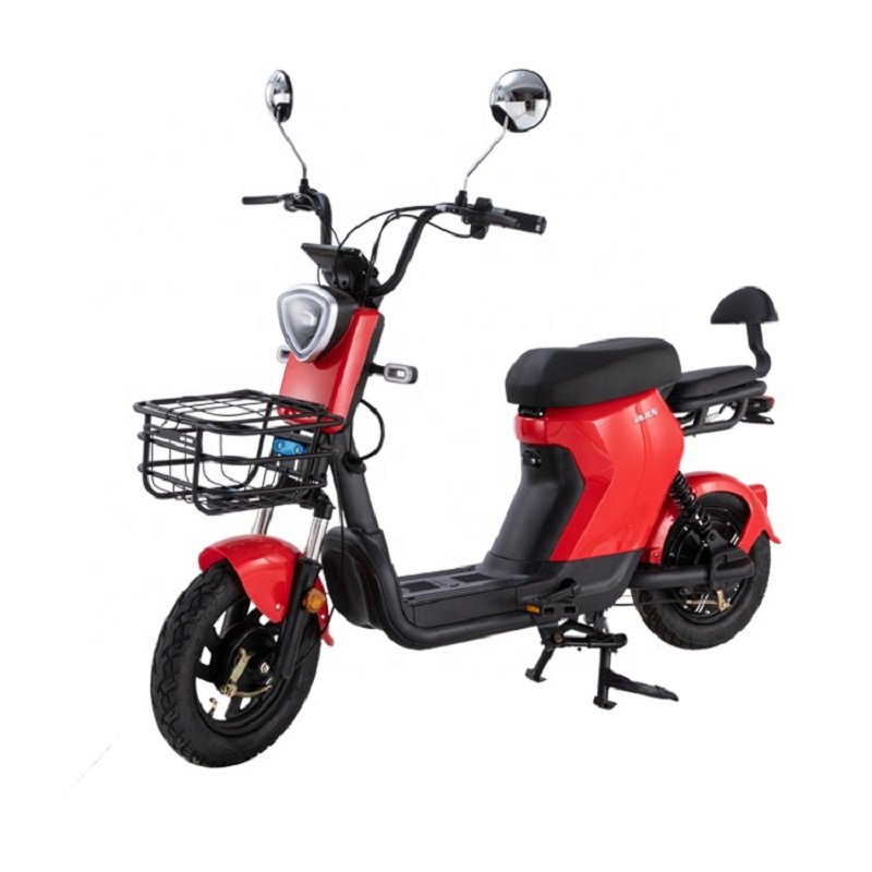 Electric City Leisure Pedal Scooter Brushless Motor 350W/500W Sport E-bikes 48V/20AH Electric Bicycle With Comfortable Saddle