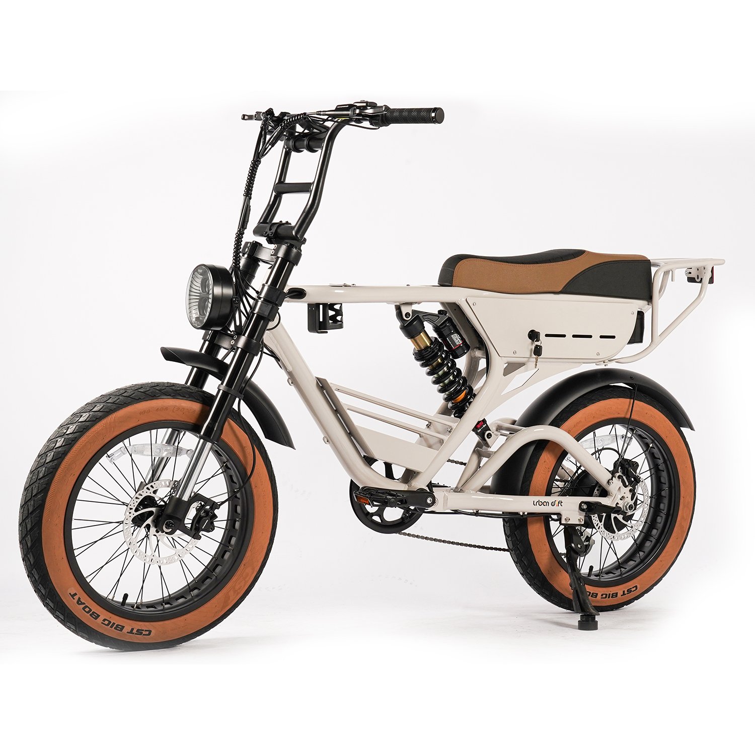 1000W Alloy Aluminum Fat Bike 7 Speed Ebike Off Road 20Inch Fat Tires Mountain Bicycle Other Electric Bike