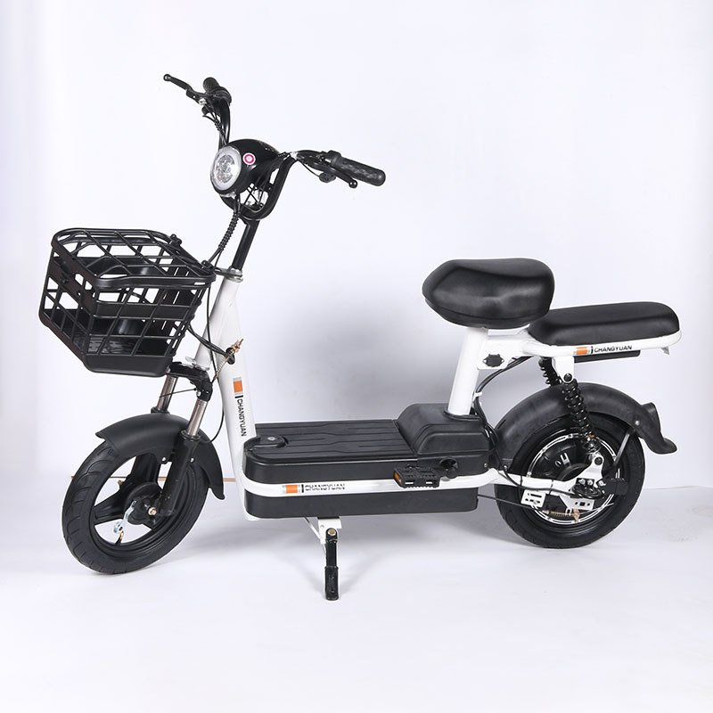 Factory Wholesale High Quality Electric Bicycle New Design 48v 12ah Fat Tire 14inch Electric City Bike For Adult