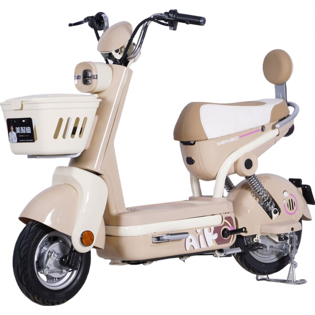 Hot Selling 14-Inch Scooter 48V 350W Motor 12Ah Battery 6 Speed Adults City Electric Bike with Sensor System