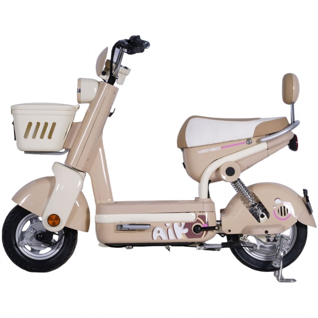 Hot Selling 14-Inch Scooter 48V 350W Motor 12Ah Battery 6 Speed Adults City Electric Bike with Sensor System