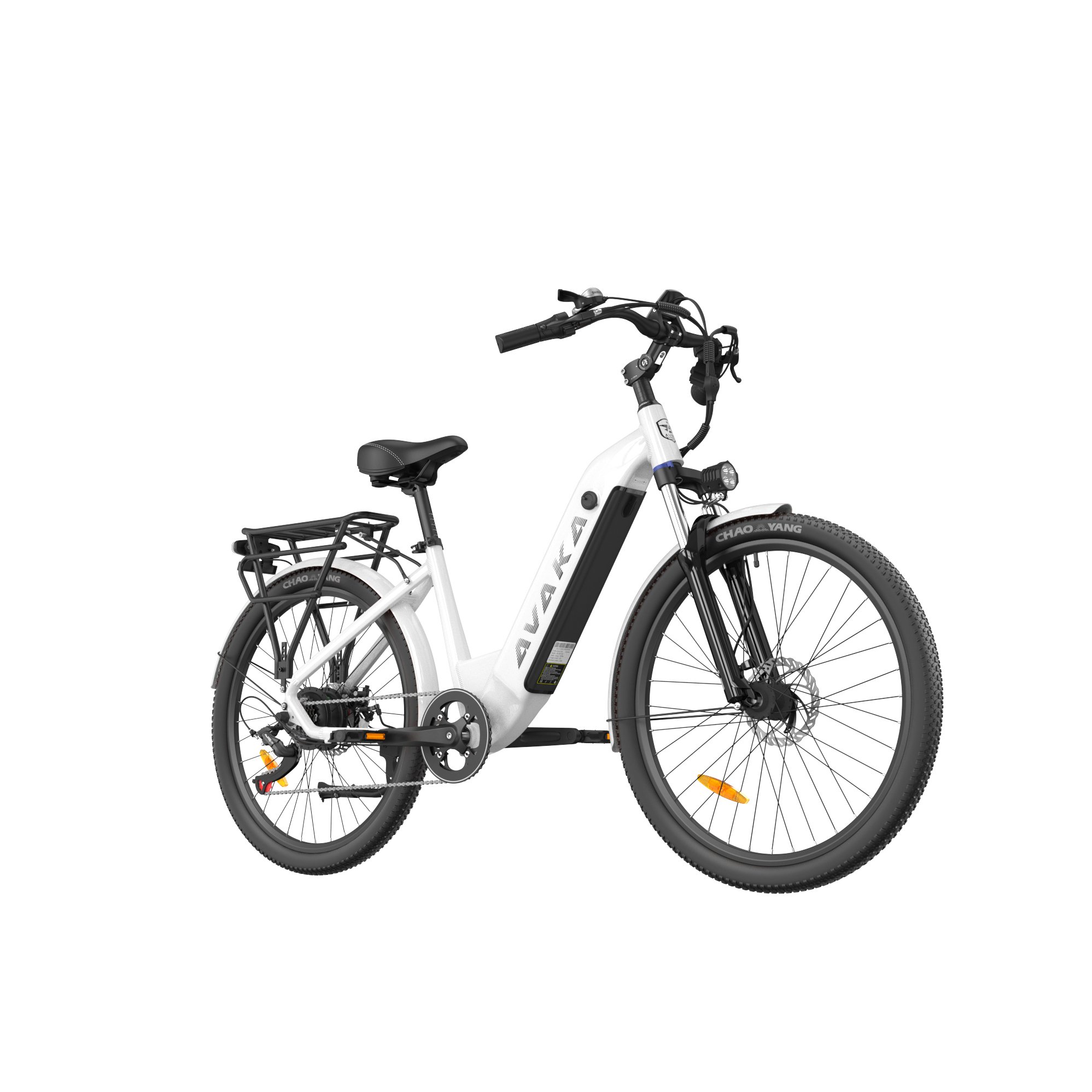 AVAKA K200 Ultra Light Electric City Bike Hybrid Road Bike Electric Bicycle 48V 12Ah ebike City 350We Bike