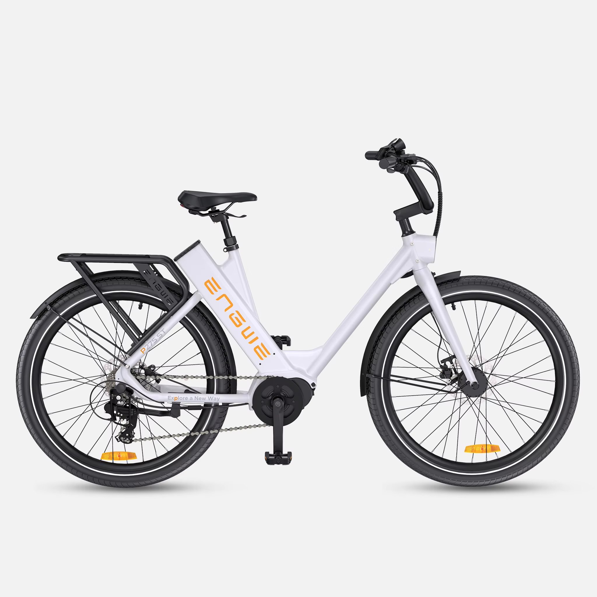 EU Stock 36V19.2AH 250W City Other Step-Thru E-Bike Road Electric Ride On Bikes P275 ST Bici Elettrica Engwe For Adults Women