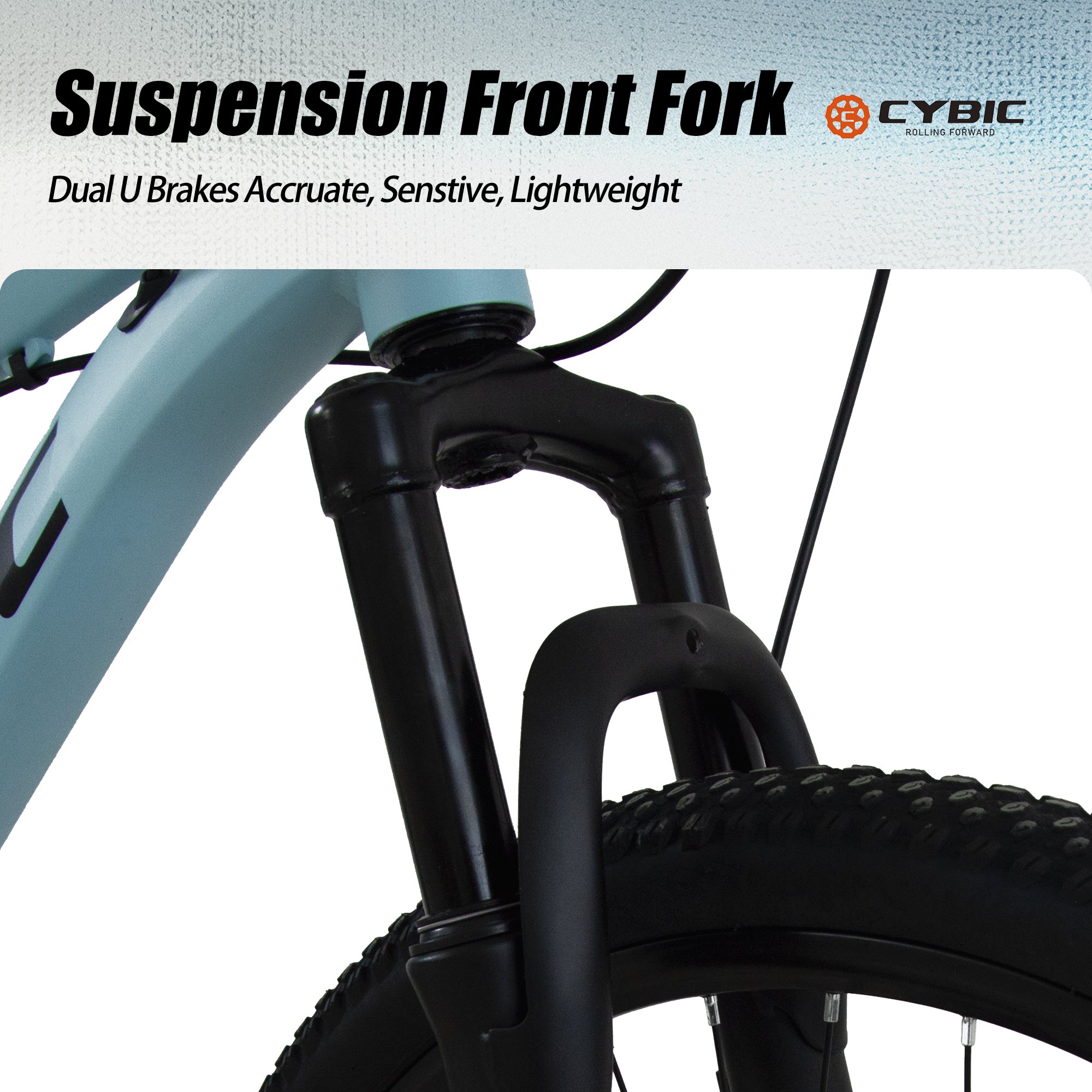 26in 21-Speed Disc Front Suspension Mountain Bike Youth/Adult Men Women City Snow Bicycle