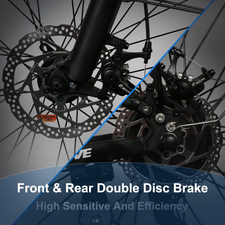 21 Speed 48V 13AH Lithium Battery 26 inch Tire Aluminum Alloy LED Display OEM eBike Electric Mountain Bike Full Suspension 500W
