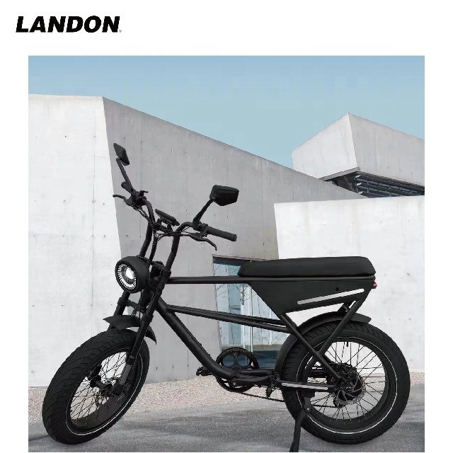 LANDON e bikes made in Taiwan , China trek e bike Electric Mountain Bike full suspension 6061 36V 250W OEM ODM Bafang Shimano