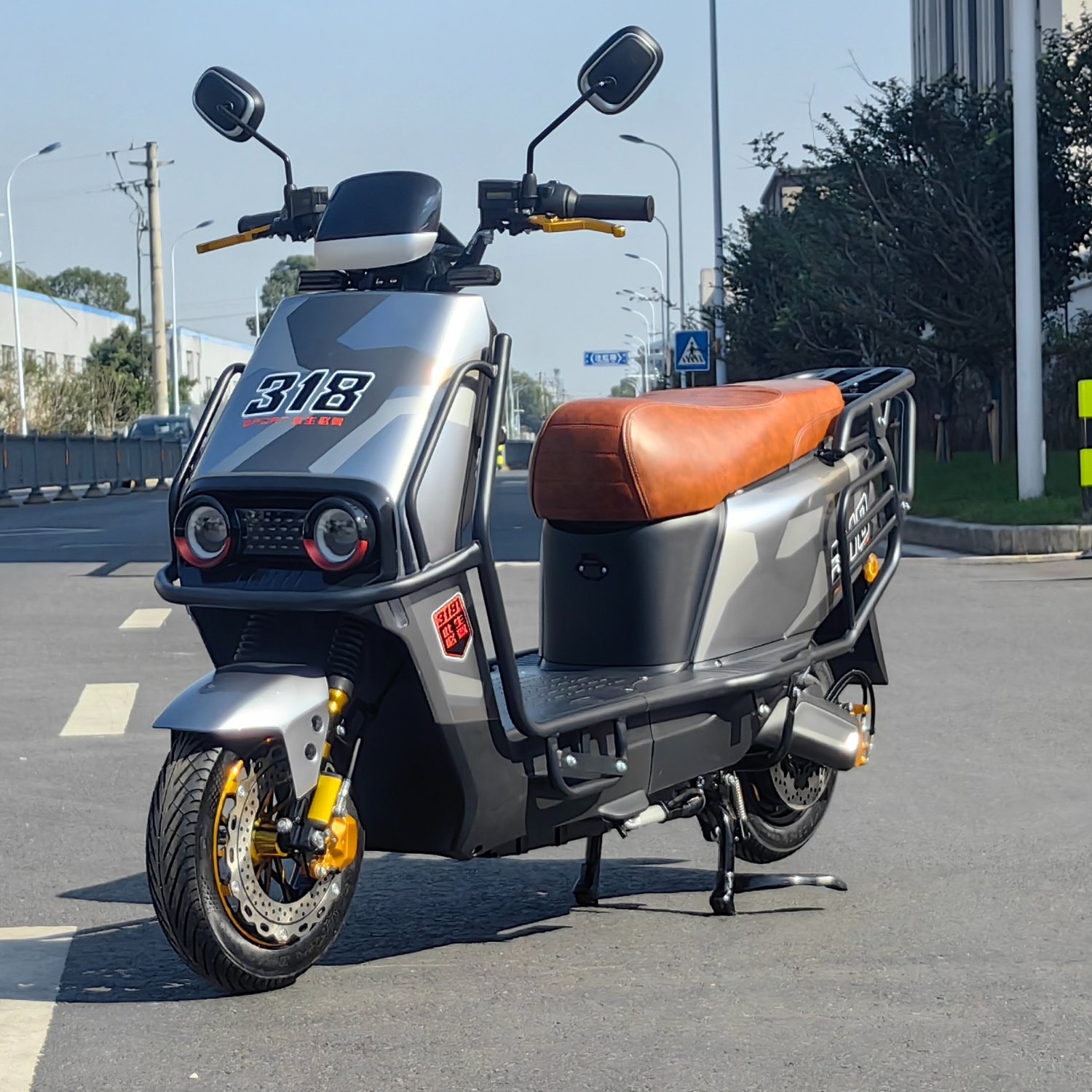 Outstanding Quality Custom Electric Off Road Scooter Sportbikes 40-60km/h 1200W 72V Two-Wheeled Adult Electric Motorcycles