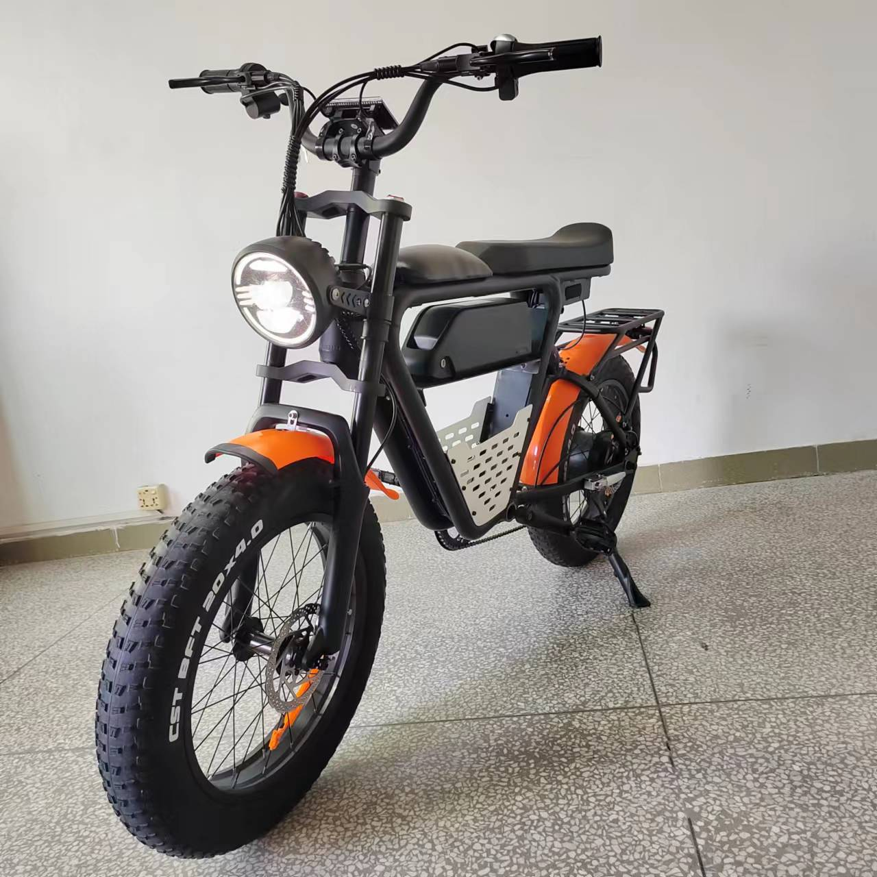 Electric city Bike Bafang Motor 1000W 48V22Ah Korea Battery cells Hydraulic Brake Full Suspension Fat Tire Electric Bike