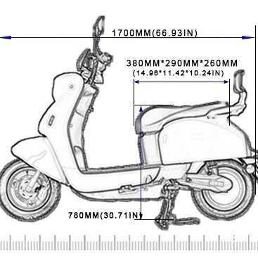Chaohu wholesale factory high quality electric motorbike cheap 6500W electric scooter electric motorcycle for adult