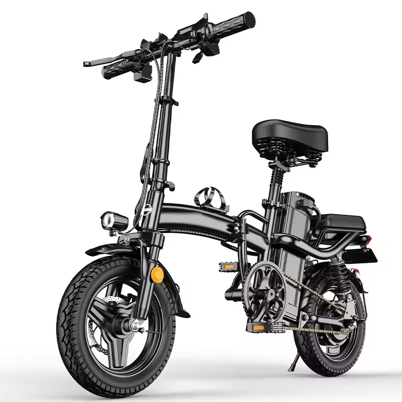 Hot Sale Mini 14-Inch Folding Electric City Bike 350W 48V Foldable Electric Bike High Demand in Electric Folding Bike Category