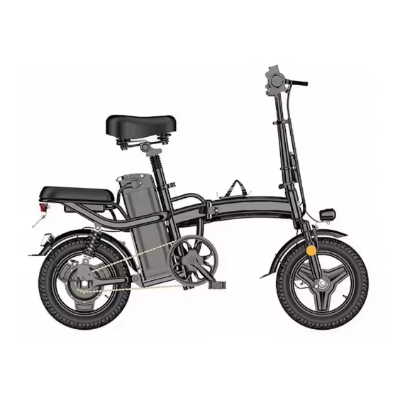 Hot Sale Mini 14-Inch Folding Electric City Bike 350W 48V Foldable Electric Bike High Demand in Electric Folding Bike Category