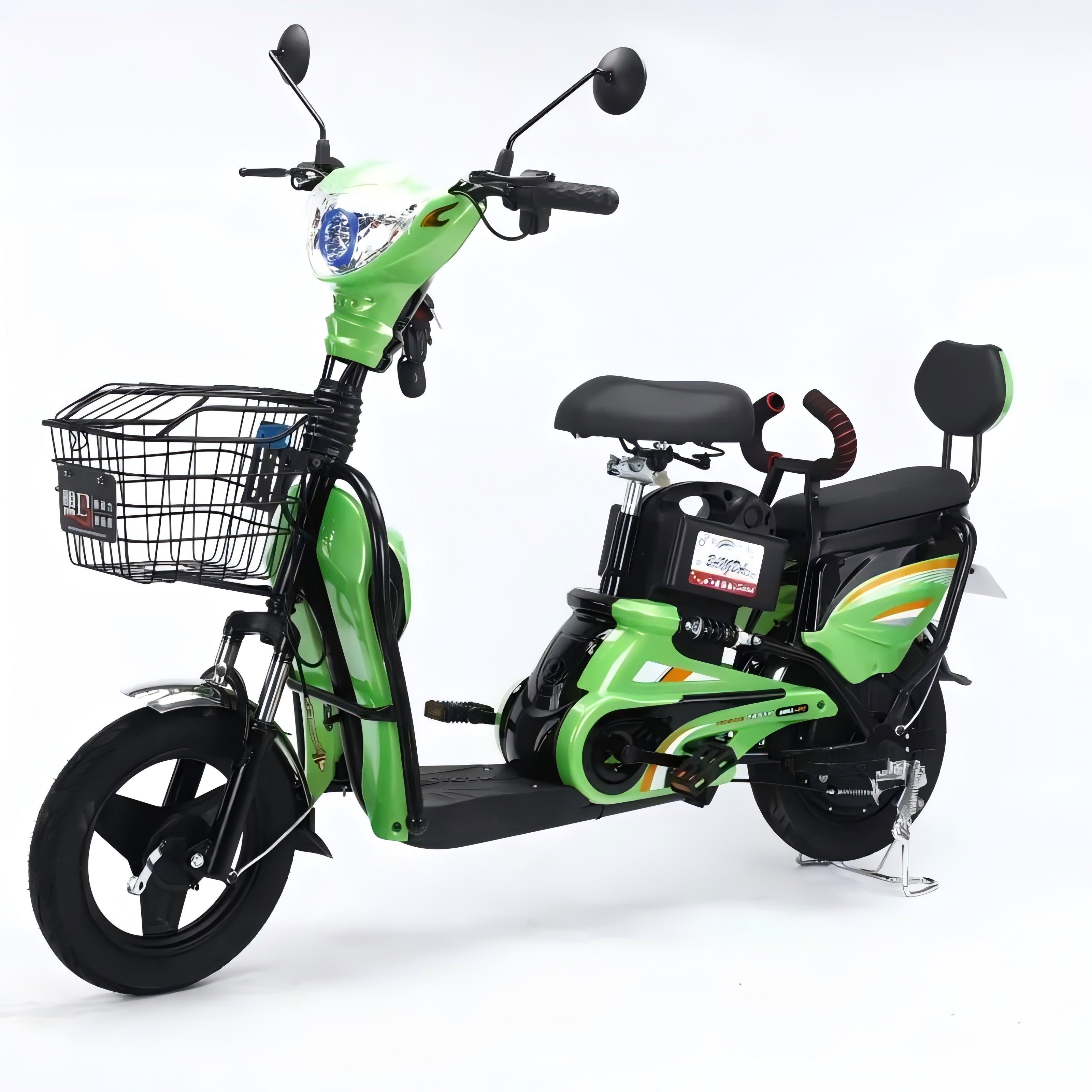 Well Exported 48V 36V Range Electric City Bike 350W 500W Power with 12 Speeds Brake Line System Lead-Acid Battery Type Ebike