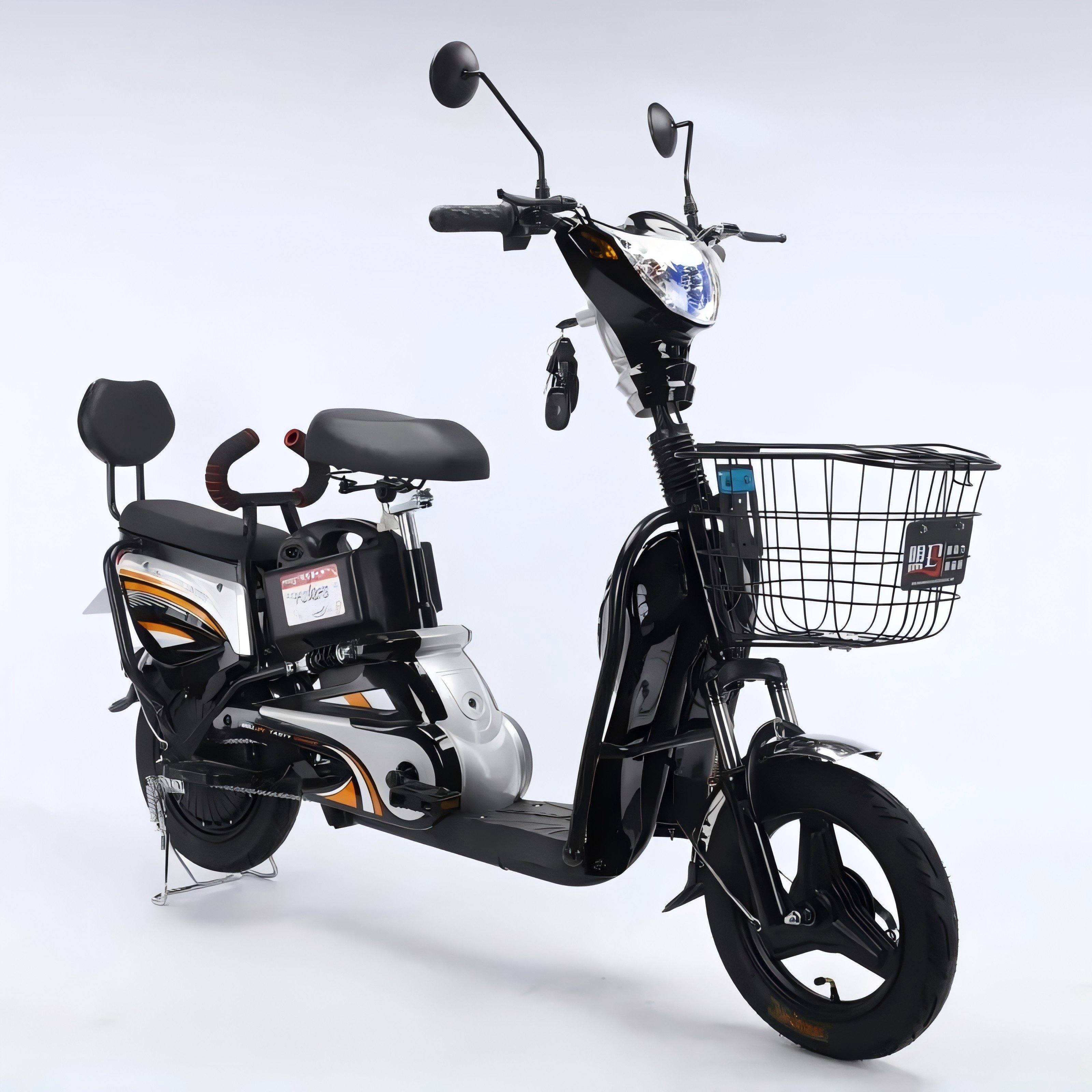 Well Exported 48V 36V Range Electric City Bike 350W 500W Power with 12 Speeds Brake Line System Lead-Acid Battery Type Ebike
