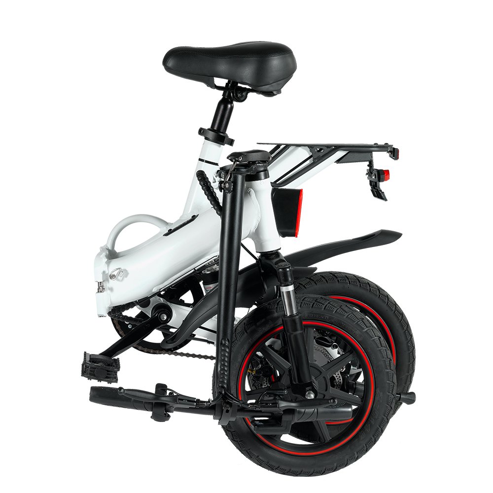 New 2022 EU Warehouse V5 500W 14-inch Folding Electric Bike Pedal Assist Electric City Bike Electric Bike
