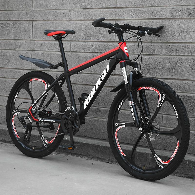 Rts 21/24/27-speed Shock Absorption Racing Bike Frame Mountainbike 24 26 Inch Bicycle Carbon Steel for Adults Customized Logo