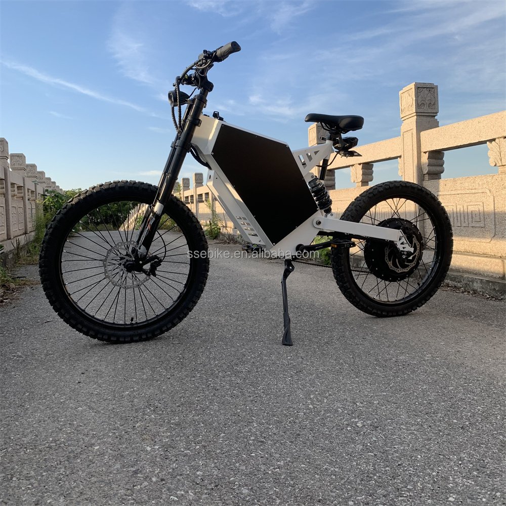 SS30 Carbon Steel 72V Mountain Bike Super Dirt Bike with Lithium Battery for Enduro E-bike Fat Tire electric bike