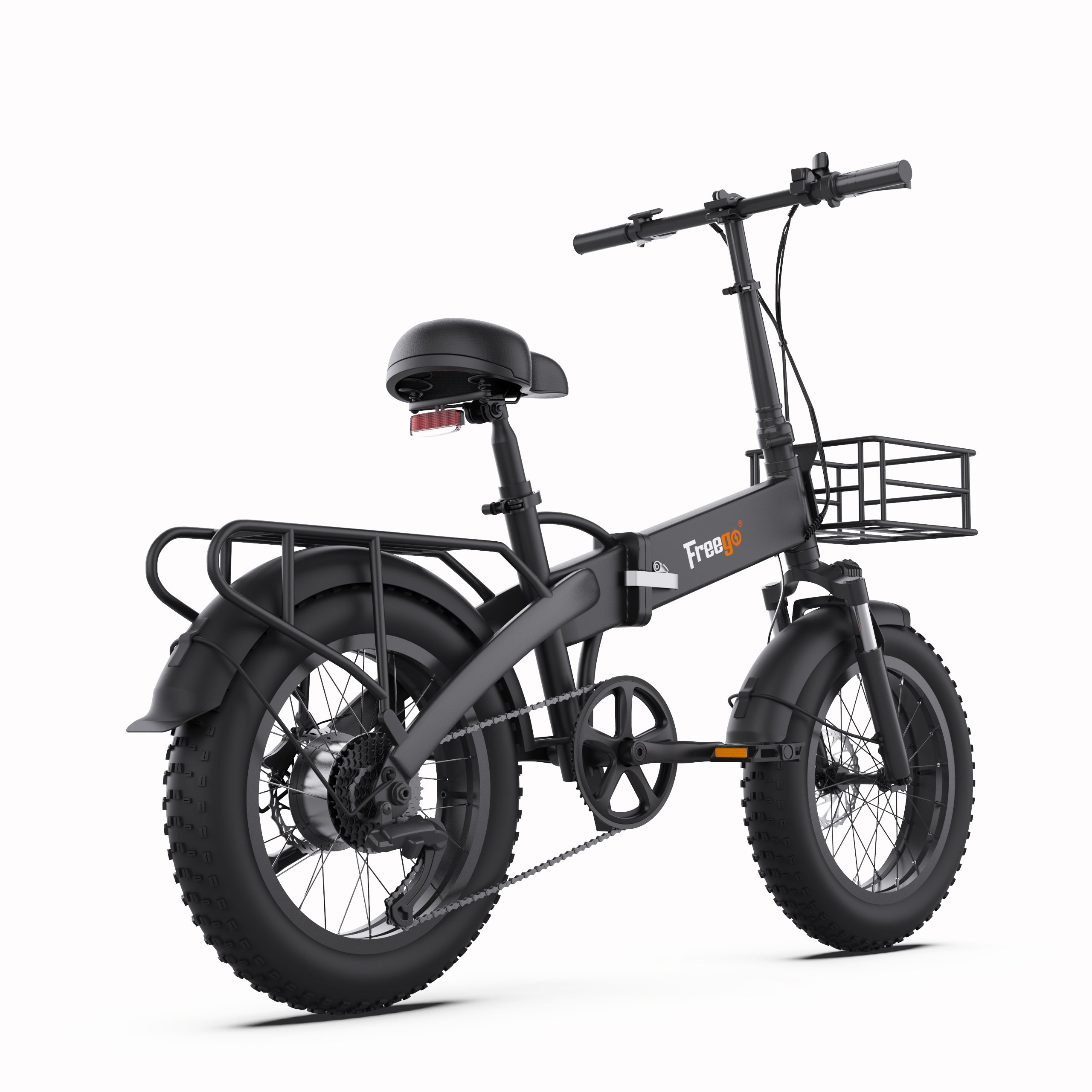 Freego E1 pro Ships from U.S. warehouse ebike electric bicycle 750W 14Ah folding Fat Tire Electric mountain Bike