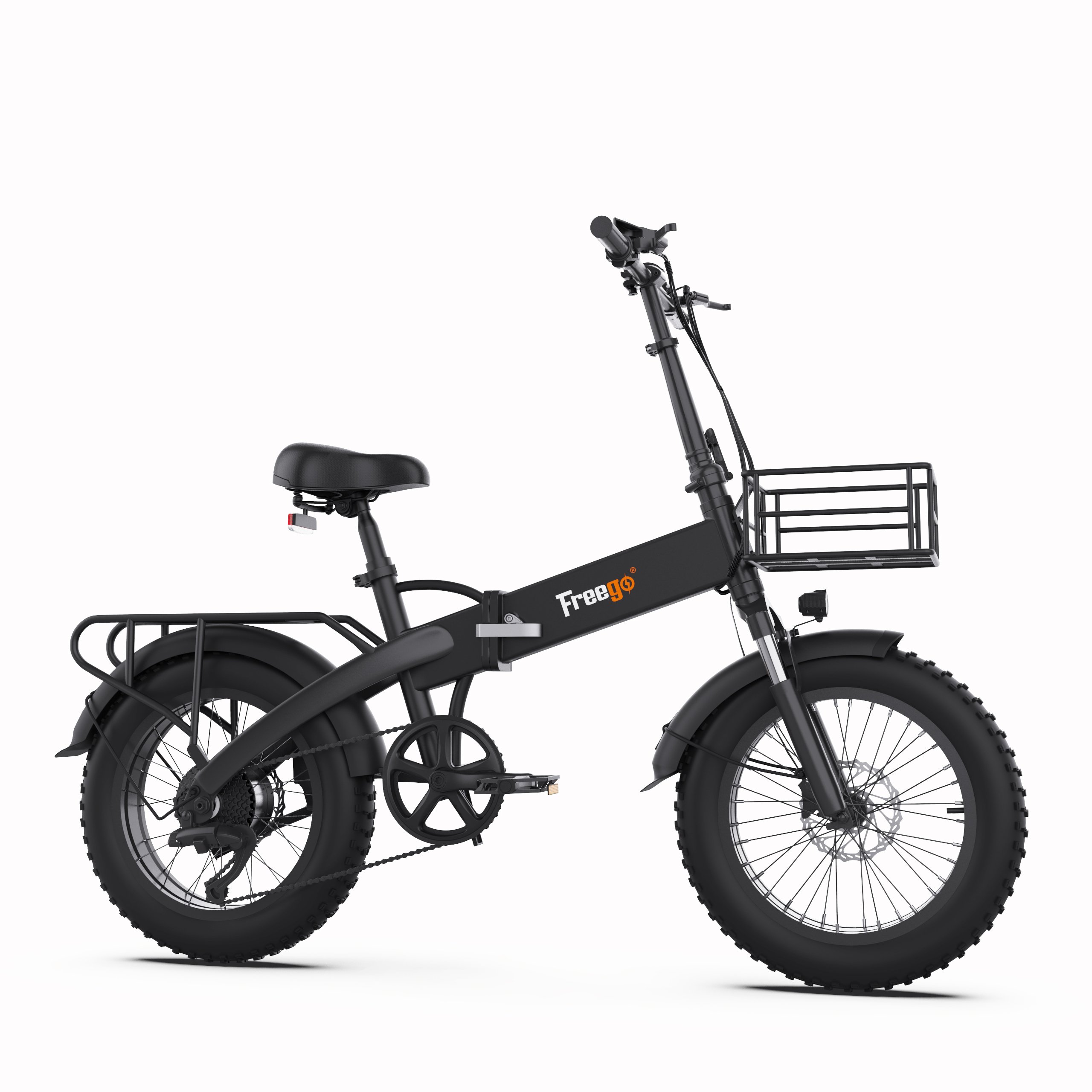 Freego E1 pro Ships from U.S. warehouse ebike electric bicycle 750W 14Ah folding Fat Tire Electric mountain Bike
