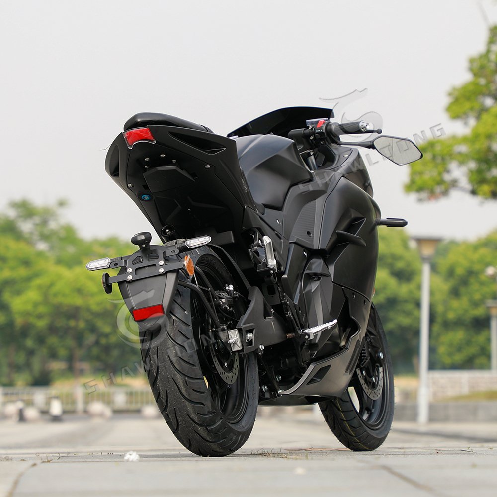 DOT Approved 15000W Racing Electric Motorcycle for Adults 150km/h Speed with Mid Drive Motor for Russia