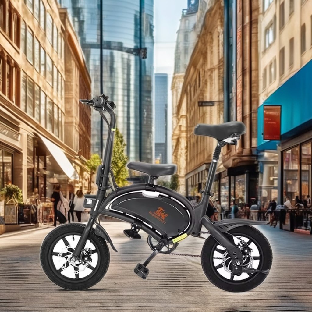 Hot Sale Cheap folding mini electric City Bike ebike KugooKirin V1 Pro 14 Inch 400W battery power Electric Bicycle
