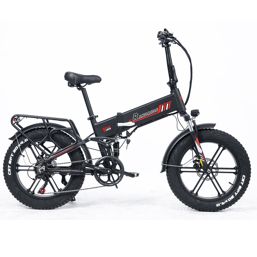 eu warehouse folding ebike 48v 1000w snow electric bicycle fat tire electric mountain bike