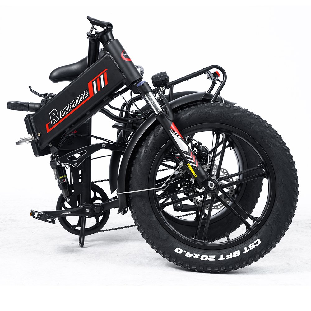 eu warehouse folding ebike 48v 1000w snow electric bicycle fat tire electric mountain bike