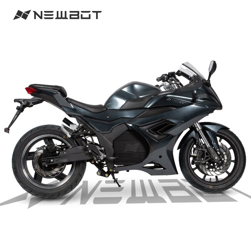 Newbot EEC COC Storm 5000W 72V 102Ah Gray Superbike High speed Electric Motorcycle Motor Roller Sportbike