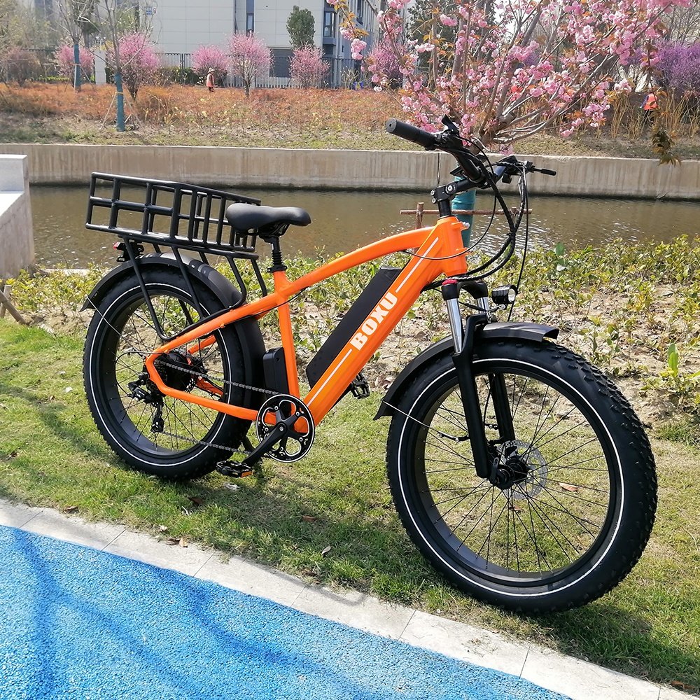 longest range 26 inch e-bike mtb 48v e cycle all-terrain fat tire ebike 750w mid drive electric mountain bike