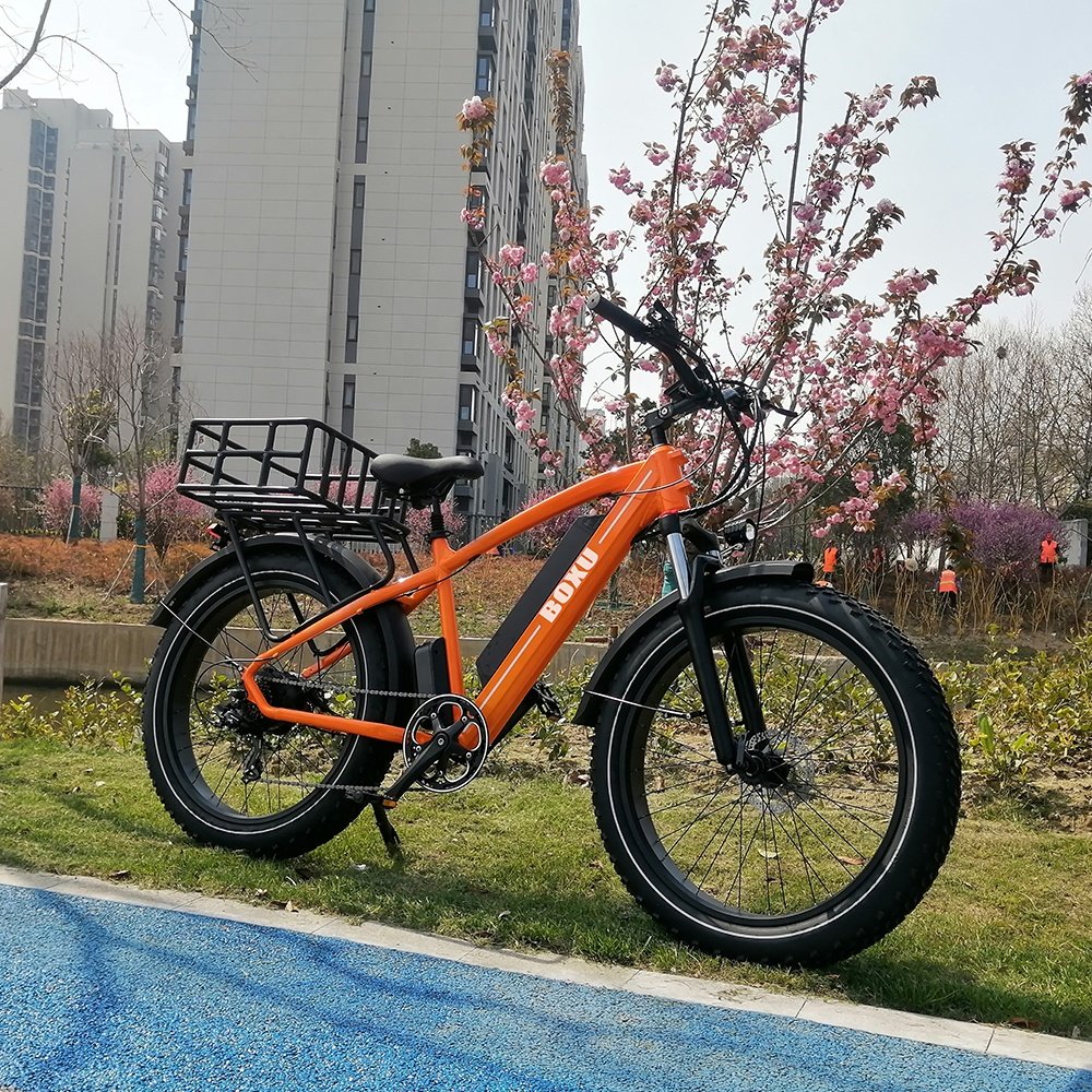 longest range 26 inch e-bike mtb 48v e cycle all-terrain fat tire ebike 750w mid drive electric mountain bike