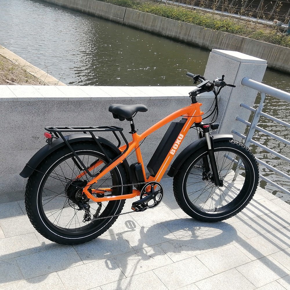 longest range 26 inch e-bike mtb 48v e cycle all-terrain fat tire ebike 750w mid drive electric mountain bike
