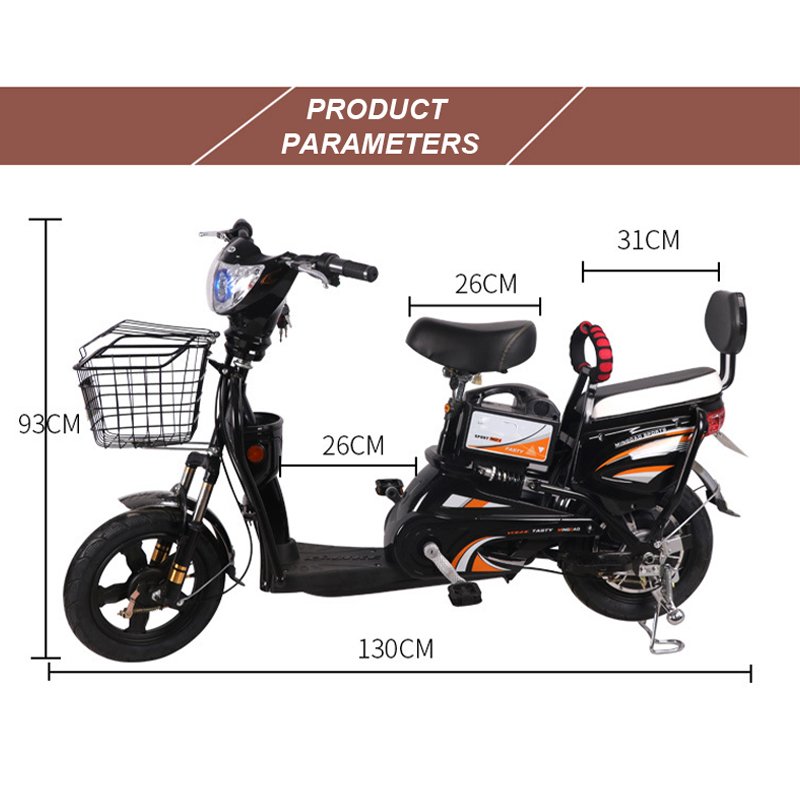 Paige OEM/ODM electric bike e 350w 48v12ah city bicycle 2 wheels moto bicicleta electrica bike high quality ebike scooter