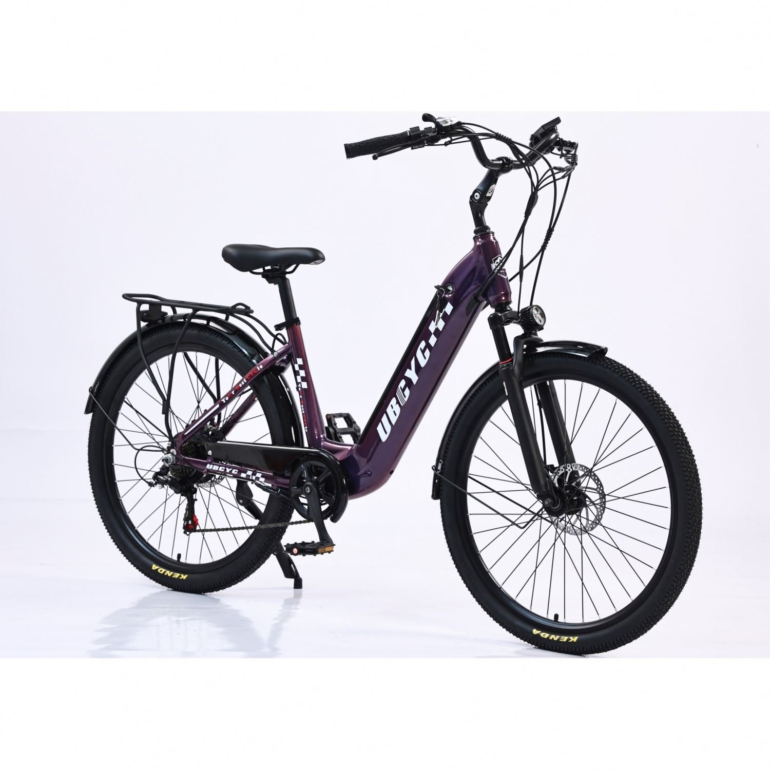Customizable Configuration 20-Inch Women's Electric City Bike 48v 250W Smart Electronic Light and Handy