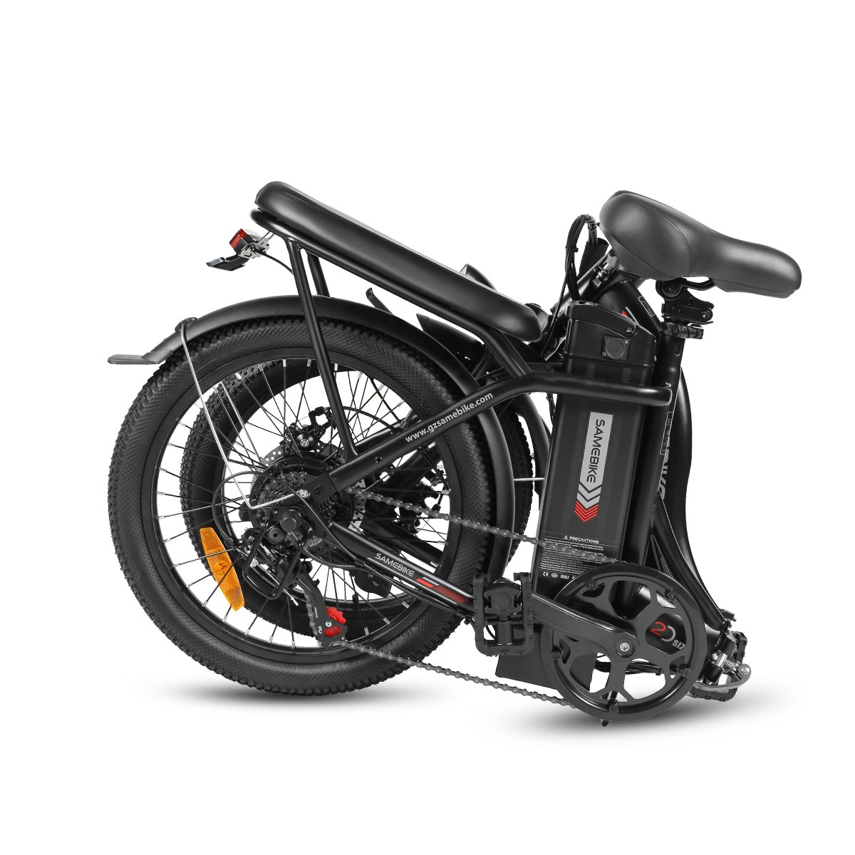 2024 SAMEBIKE 350W Electric City Bicycle Lady's Foldable 20-Inch Ebike with 36V12Ah  from EU Warehouse