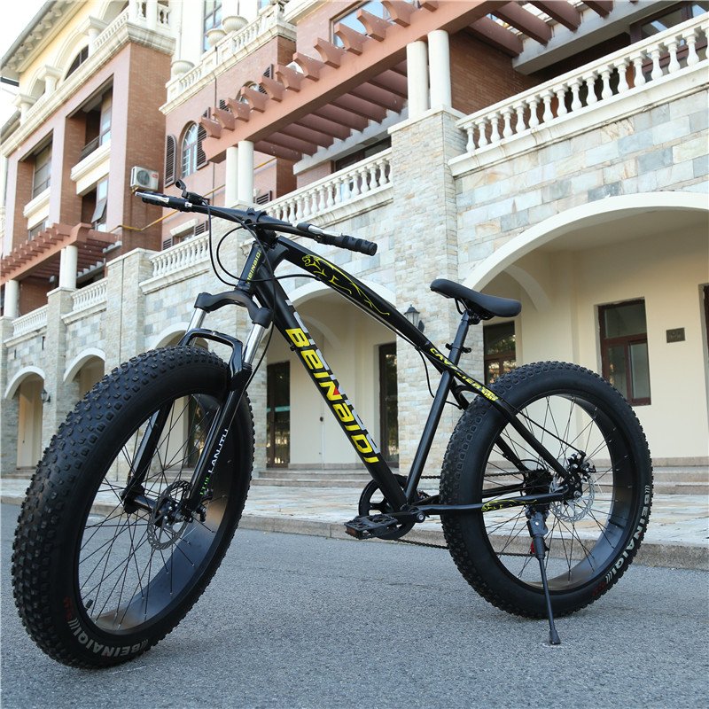 Big tyre bike 26 inch / thick wheels fat tire bike 26 carbon complete / big bike mountain bicycle for adult