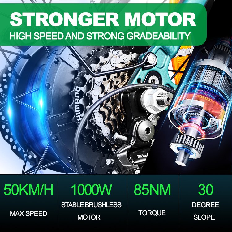 High Speed Electric Dirt Bike Adult Off-road Pedal Assist Retro Vintage Electric Moped Full Suspension Electric Mountain Bike