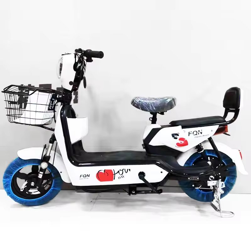 Factory Wholesale Electric Bicycle 350W 48V Adult Electric city Bike Lead-acid Battery Two-wheeled Electric Scooter Hot in Ghana