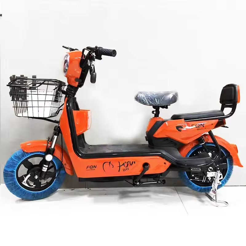 Factory Wholesale Electric Bicycle 350W 48V Adult Electric city Bike Lead-acid Battery Two-wheeled Electric Scooter Hot in Ghana