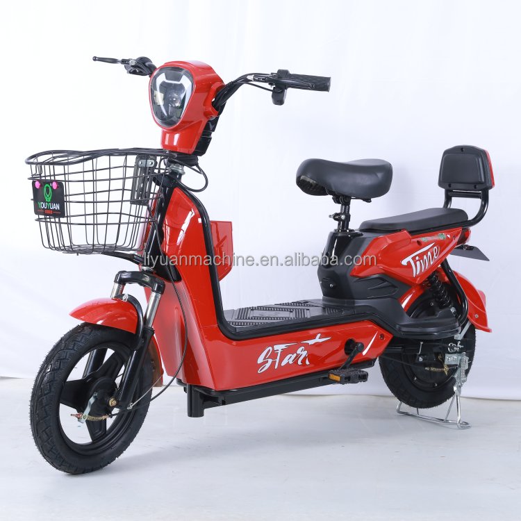 Y2-GE Cheap 2 seat Motorbike 350W 500W 48V battery e bike with 2 wheel electric City bike Road Ebike scooter bicycle for adult