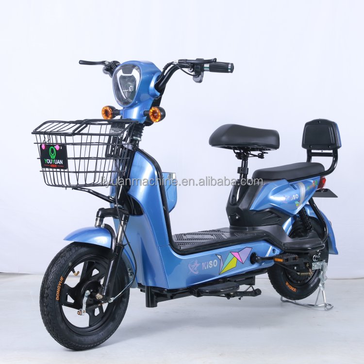 Y2-GE Cheap 2 seat Motorbike 350W 500W 48V battery e bike with 2 wheel electric City bike Road Ebike scooter bicycle for adult