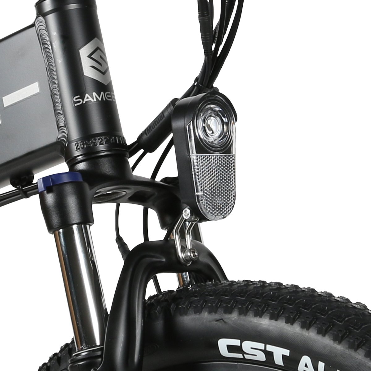 Samebike LO26-2-FT City Bike 48V 750W Powerful Rear Hub Motor Lithium Battery Frame 750W Ebike for Road Use Aluminum Material