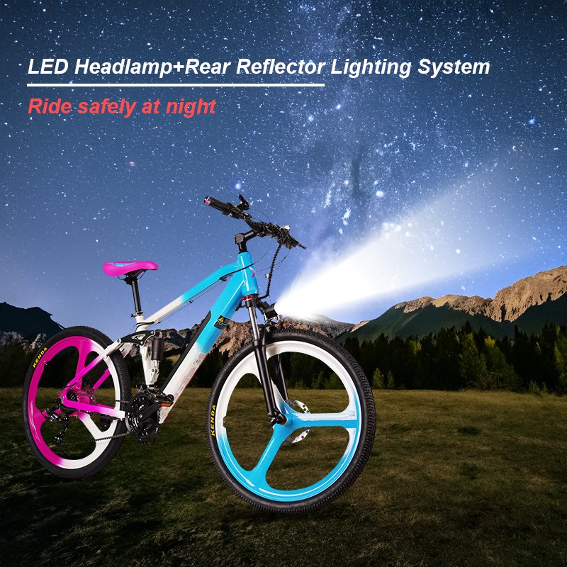 Electric Bike 350w 36V Battery E-bike Suspension Electric Mountain Bike in Stock 35km
