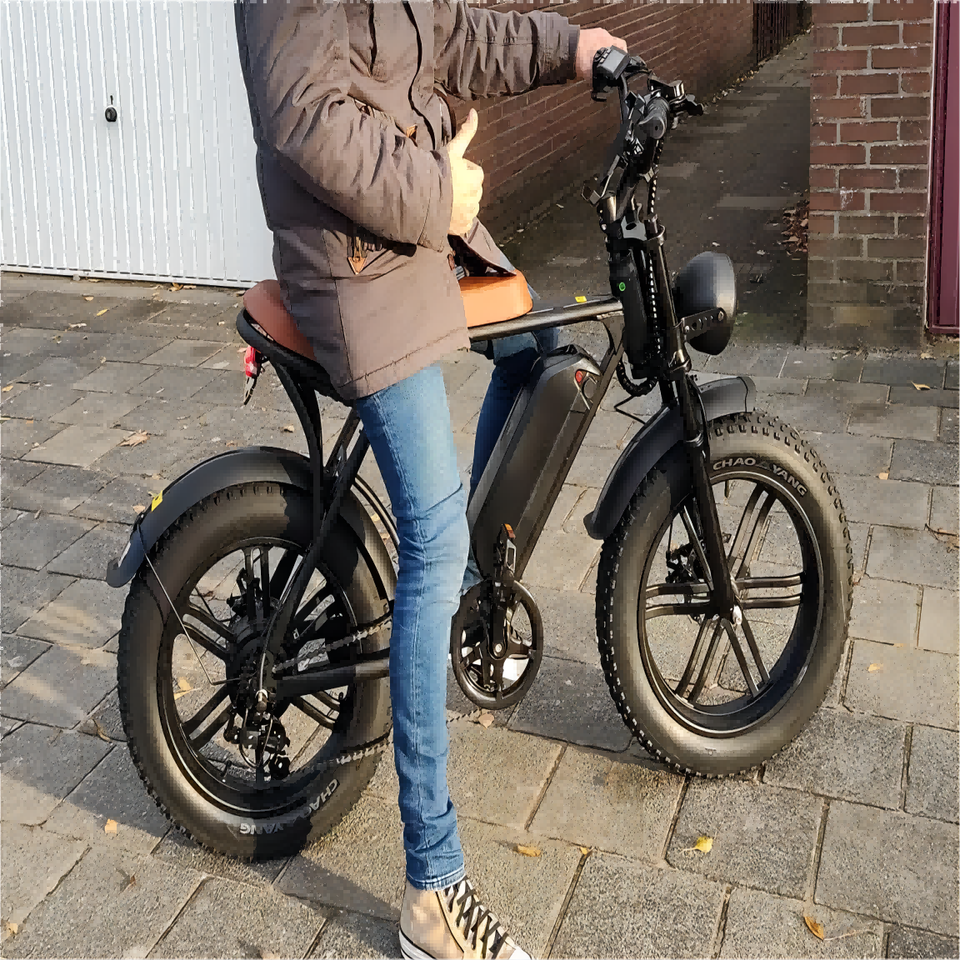 OUXI V8 Pro Max 24inch Fatbike EU Warehouse 250w 500w 1000w Electric Fat Bike Netherlands E-Bike EBike Electric Mountain Bike