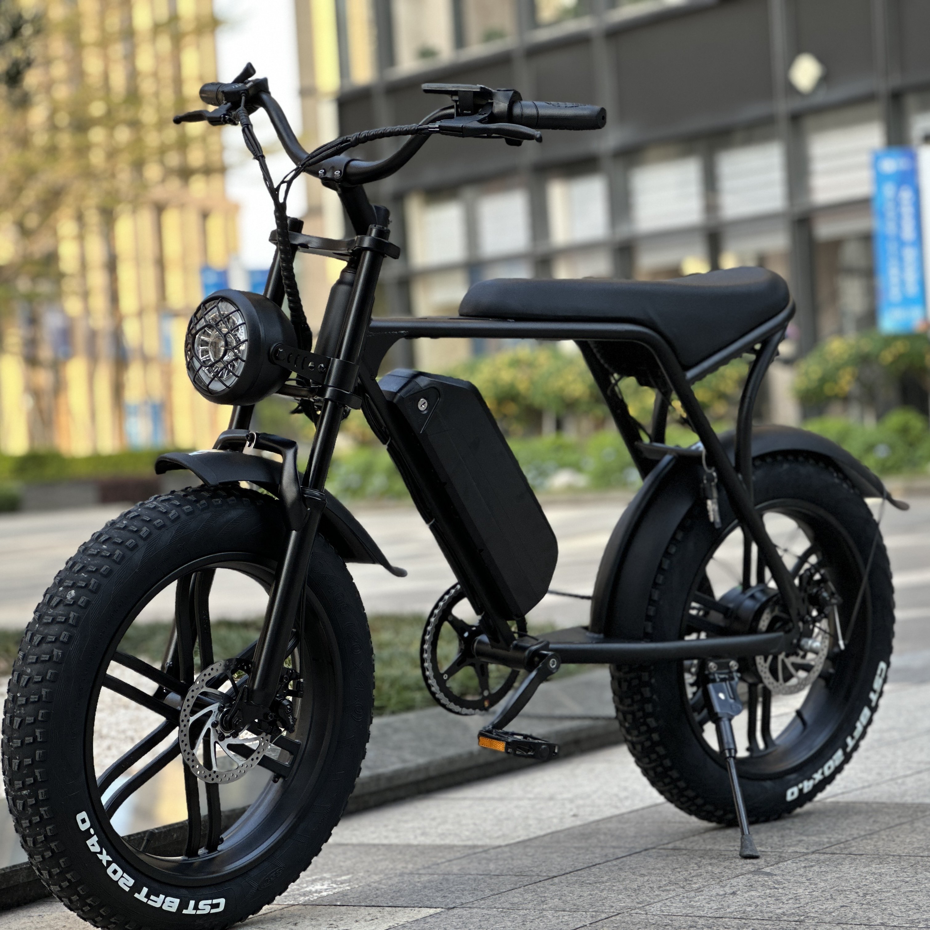 OUXI V8 Pro Max 24inch Fatbike EU Warehouse 250w 500w 1000w Electric Fat Bike Netherlands E-Bike EBike Electric Mountain Bike