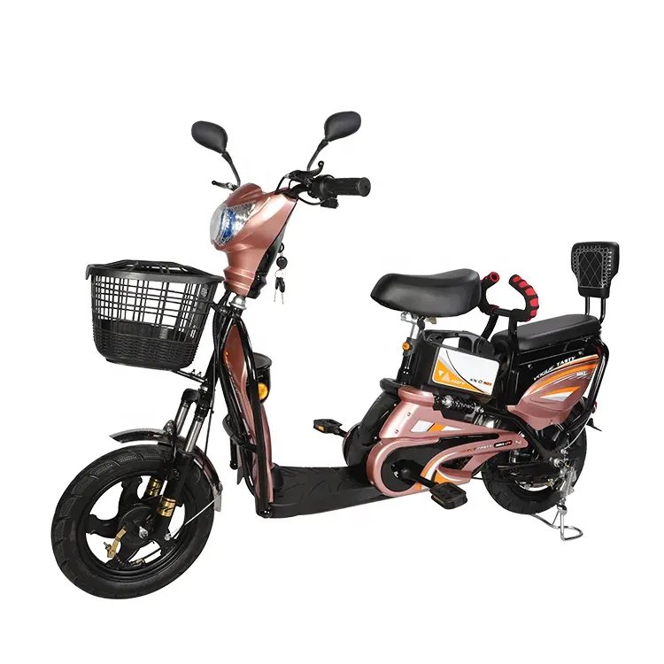 Lightweight, Quiet, and Durable Electric Bike for City Use with Fashionable Design