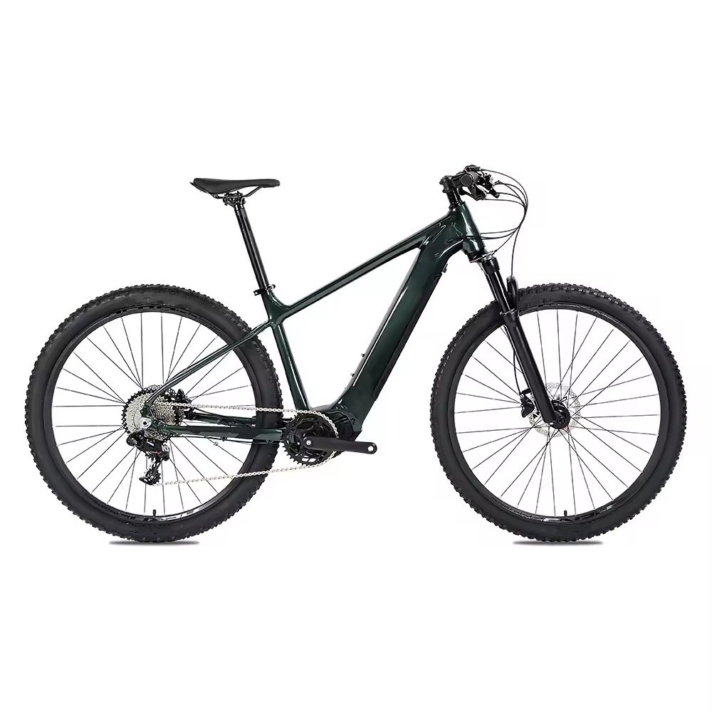 29 Inch Aluminum alloy hybrid E-bike Mid drive Bafang motor electric mountain bike 36V13ah Waterproof removable battery ebike