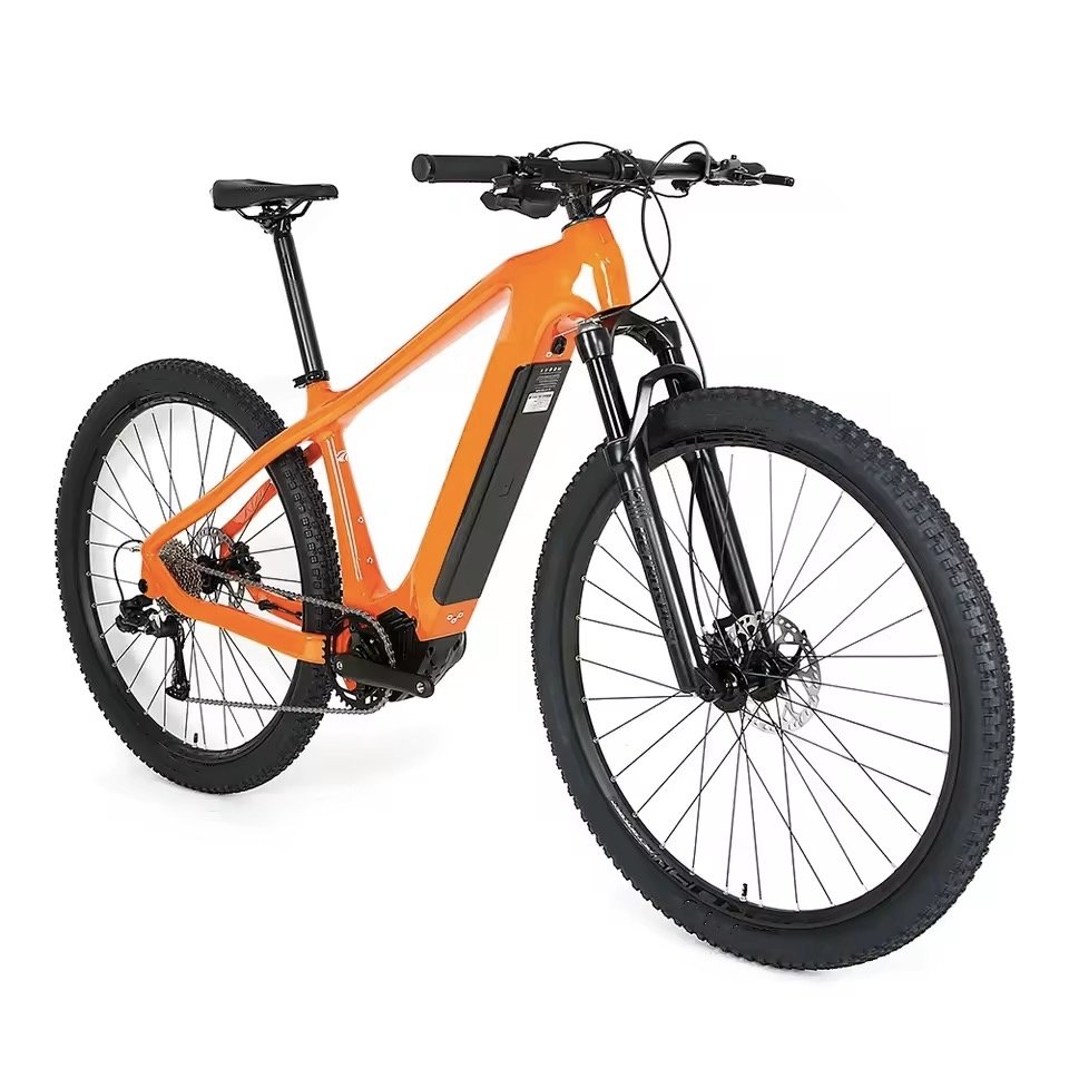 29 Inch Aluminum alloy hybrid E-bike Mid drive Bafang motor electric mountain bike 36V13ah Waterproof removable battery ebike