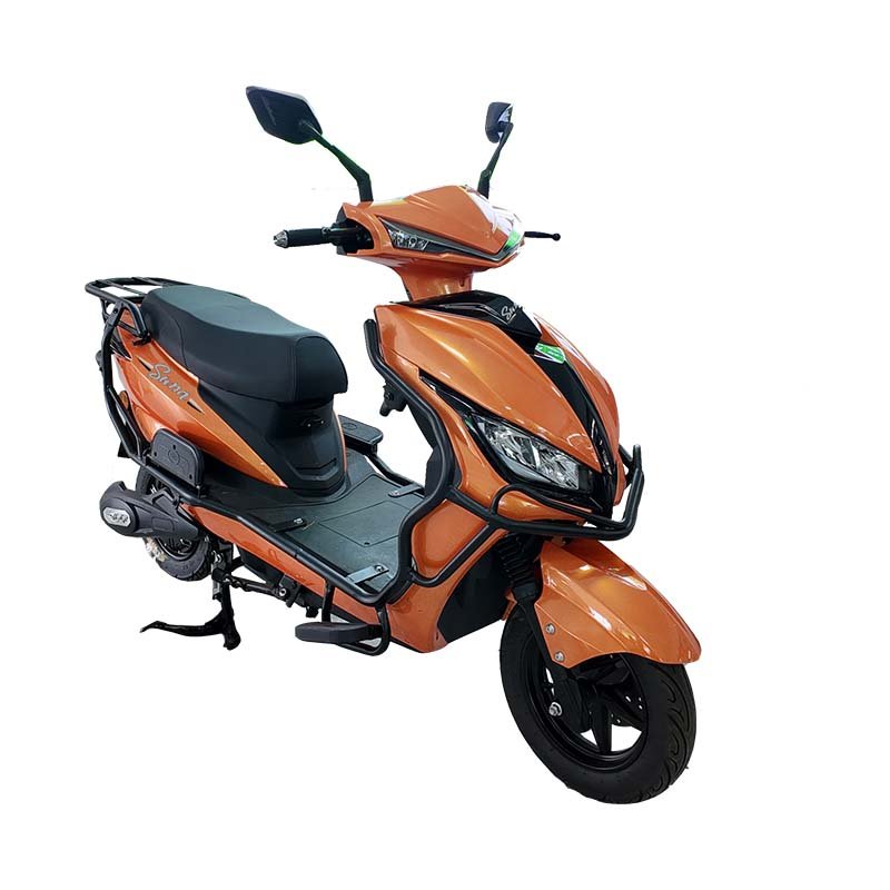 Southeast Asia XA-8 1500W Electric Motorcycles 50km/h Touring Motorcycles with Front Disc Rear Drum Brake Certified 72V Voltage