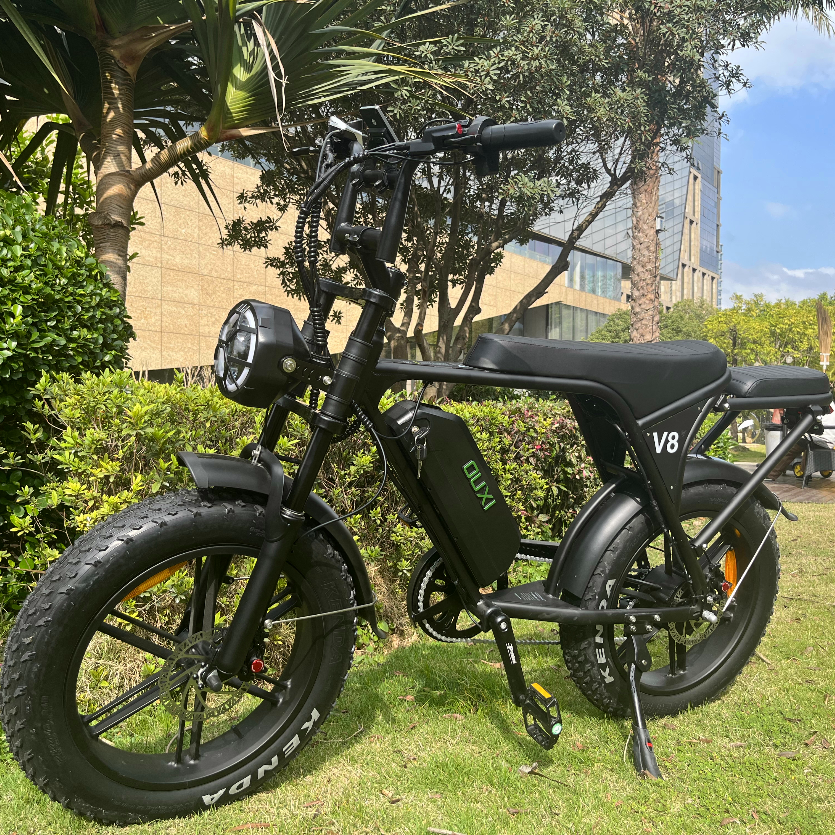 Electric fat tire bike hydraulic brake fat tire e-bike ouxi v8 in EU warehouse fat tire electric city bike 250w 750w fatbike